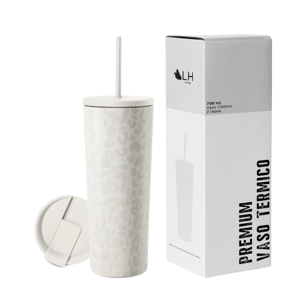 Vaso Termico 700ml 2 Tapas